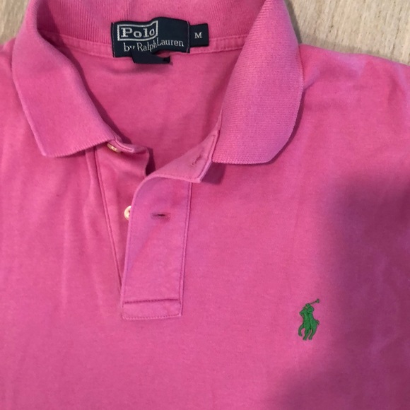 Polo Ralph Lauren pink polo shirt. Sz M. Perfect! - Picture 2 of 4